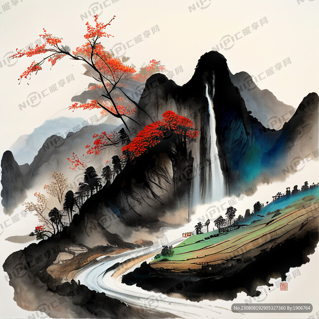 一束面条从秦岭之间流出