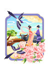 七夕节元素
