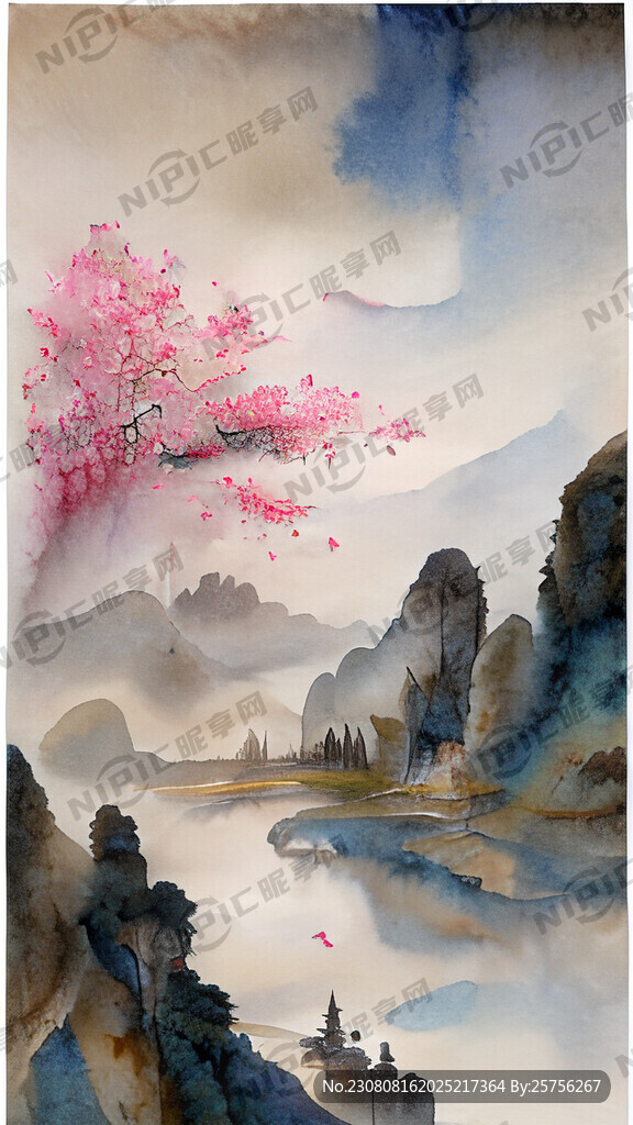 游戏梦幻唯美新中式风景 超高清