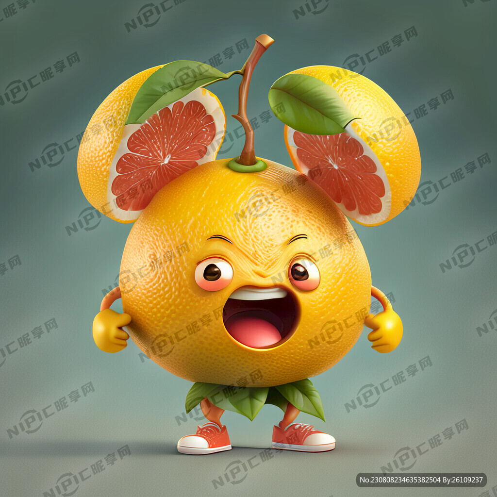 西柚卡通小人物