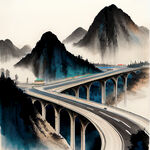 穿山公路立交桥