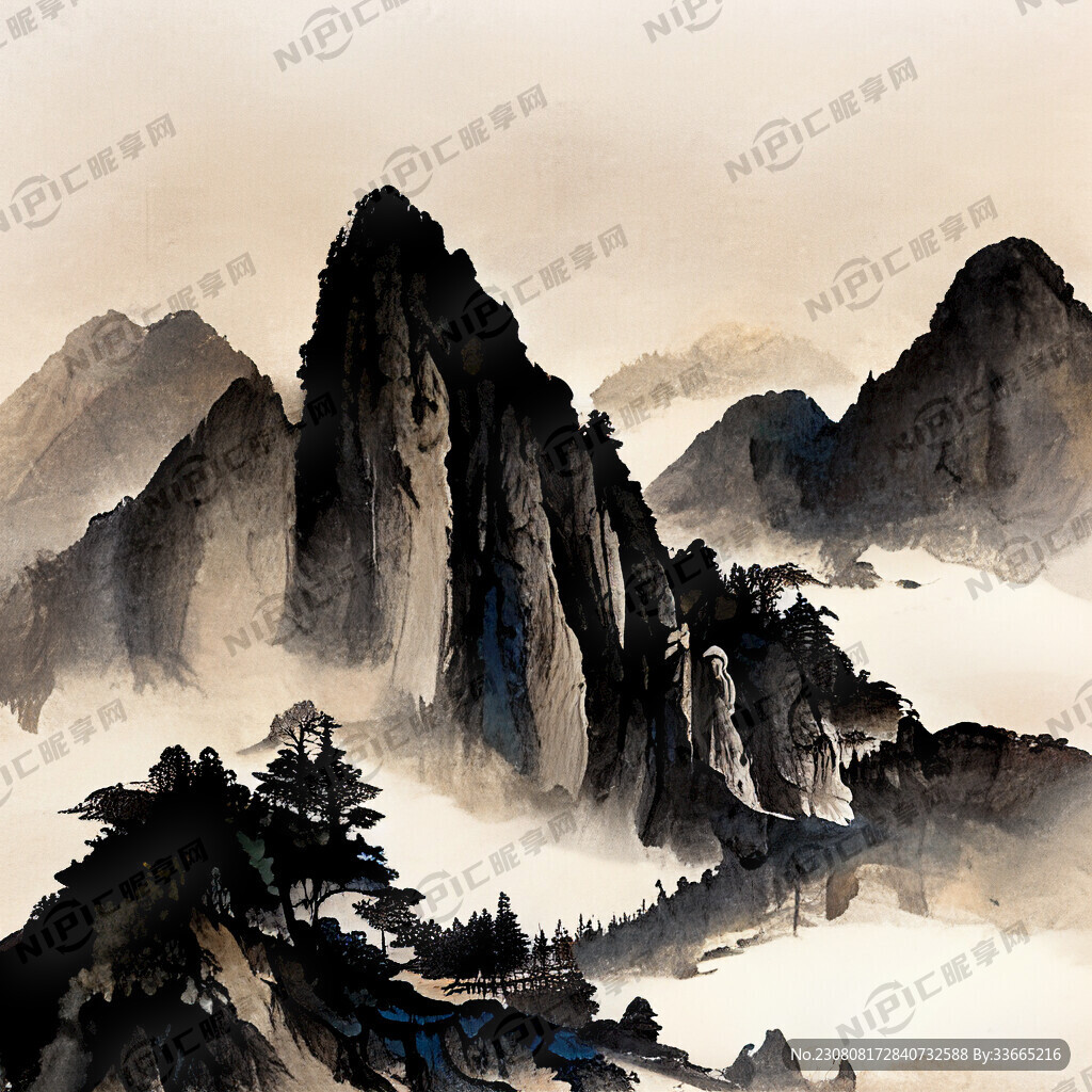 川菜 山水画