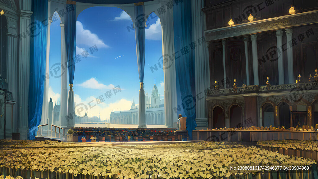 舞台剧 舞台 幕布 蛋糕 面包