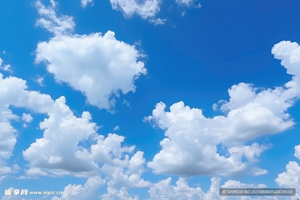 蓝天白云 