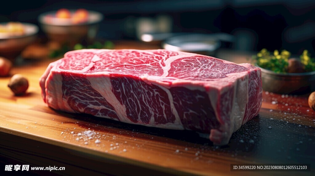 鲜牛肉 