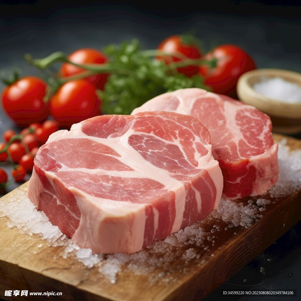 北京兴友顺猪肉青猪面肉松板肉炭烧猪颈肉韩式烤肉脆猪肉20斤一件-阿里巴巴