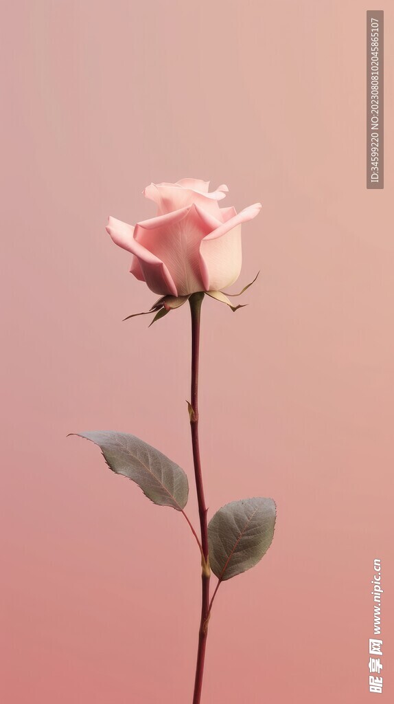 粉玫瑰 