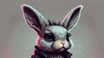兔子形象，有设计感，朋克风格，但是必须可爱。