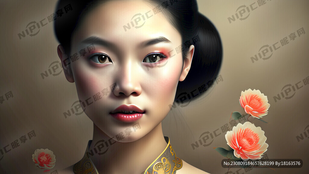美女