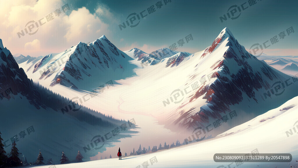 雪山 梦幻 自由