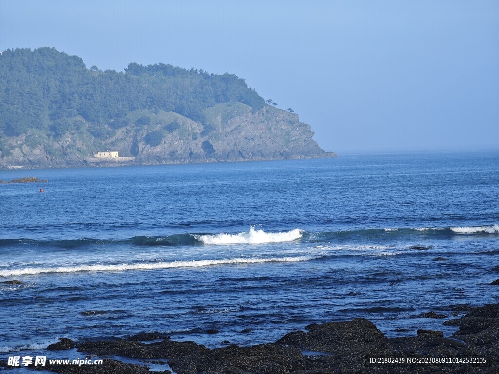 海岛 大海 礁石