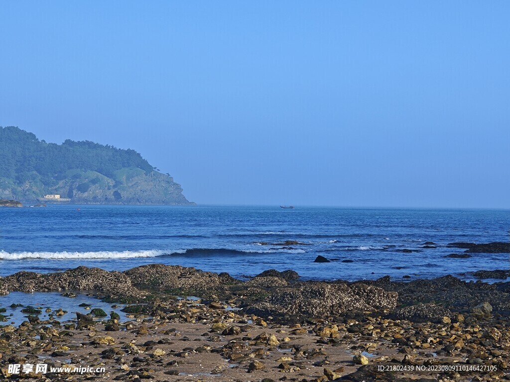 海岛 礁石 大海