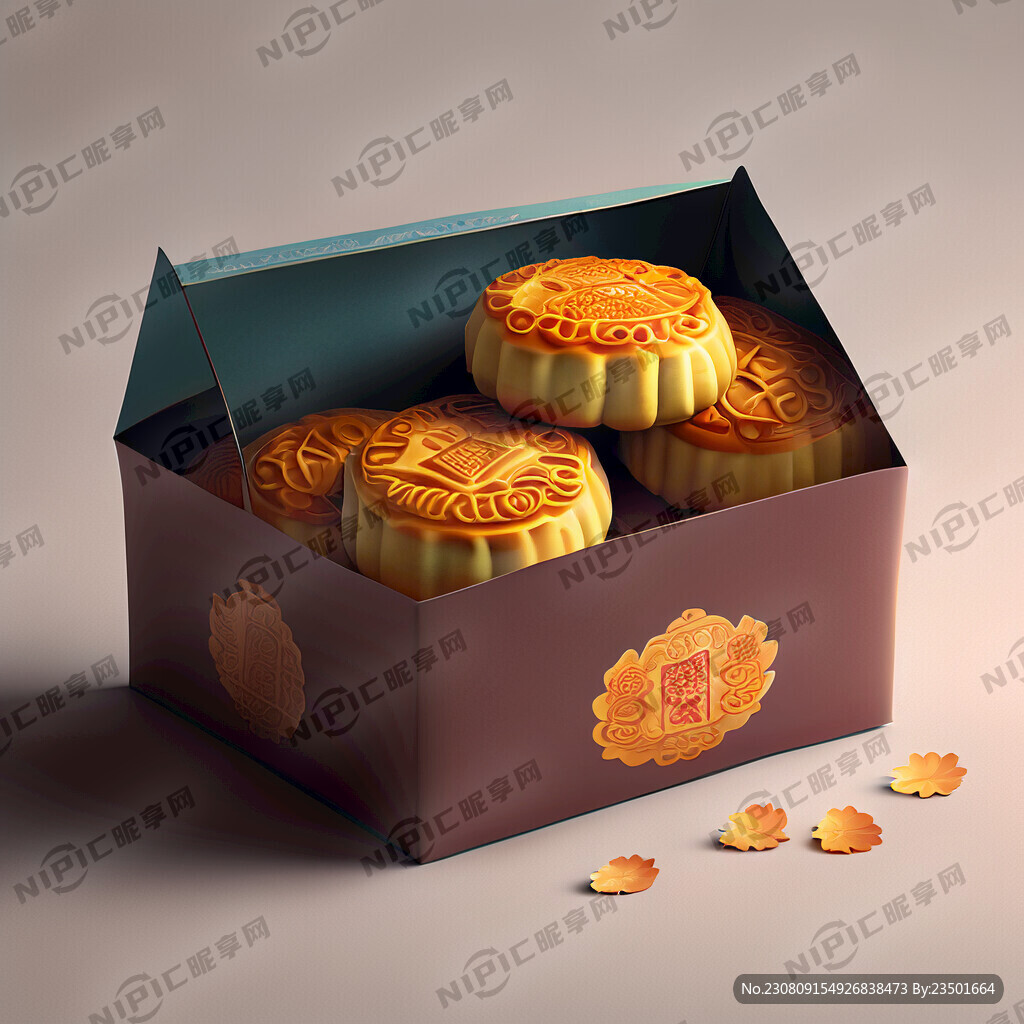 中秋月饼包装 简单 好看
