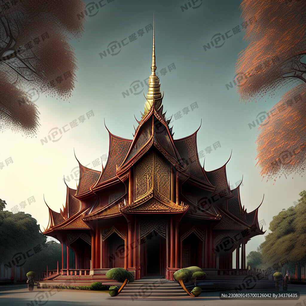 西双版纳建筑风情