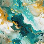 流体框画 