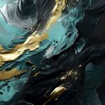 流体框画 