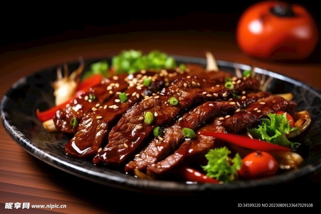 黑椒牛排 