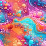 流体框画 