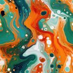 流体框画 