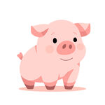 可爱小猪猪矢量插画