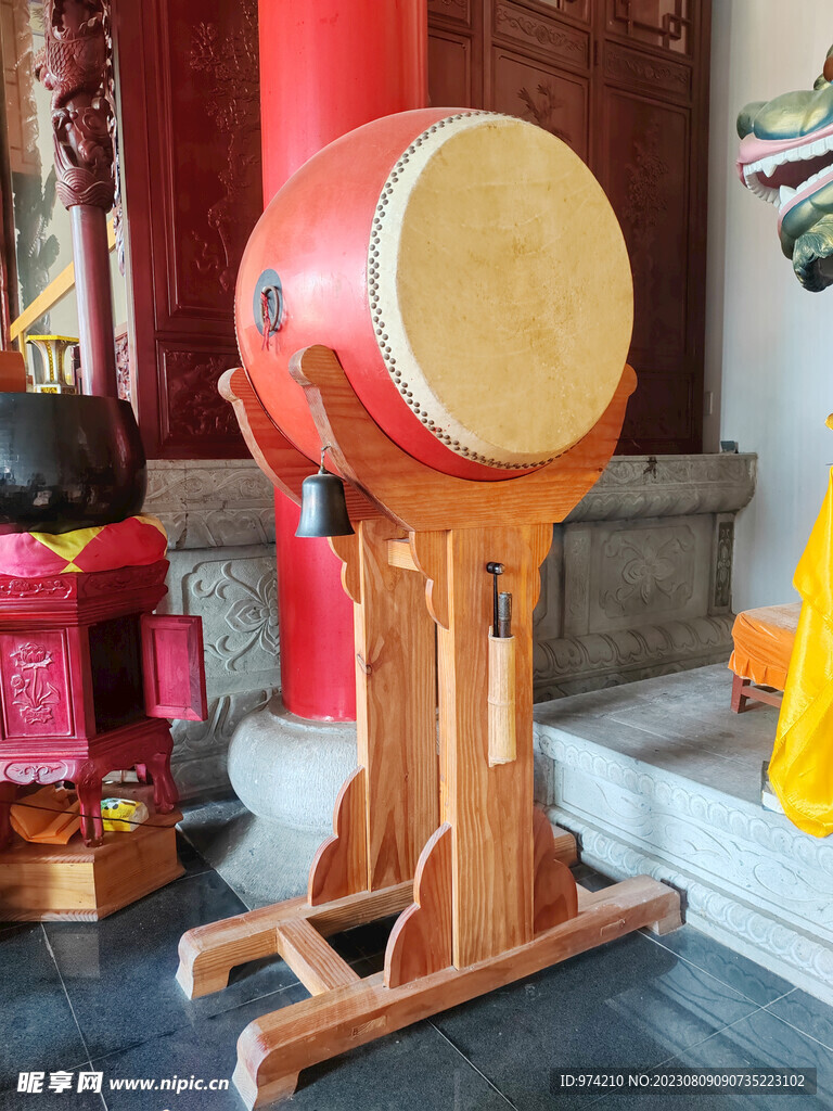 寺院  大鼓