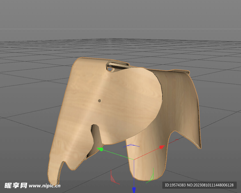 C4D模型 积木 