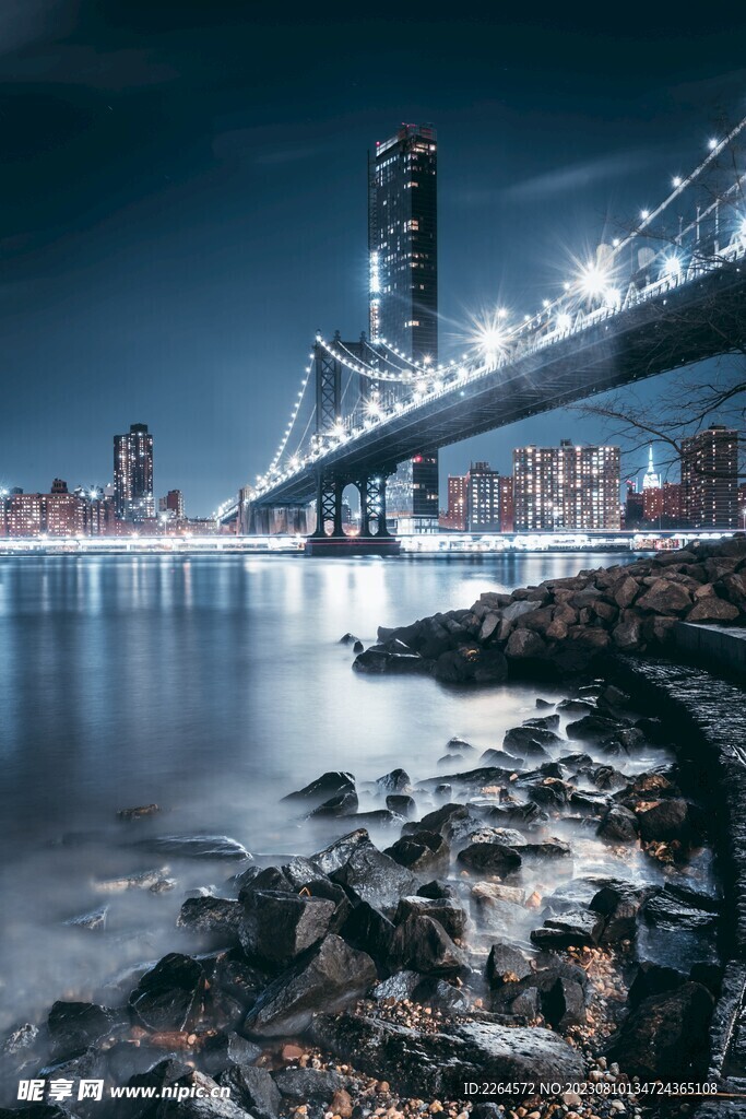 跨海大桥夜景