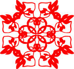 剪纸花边花纹