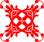 剪纸花边花纹