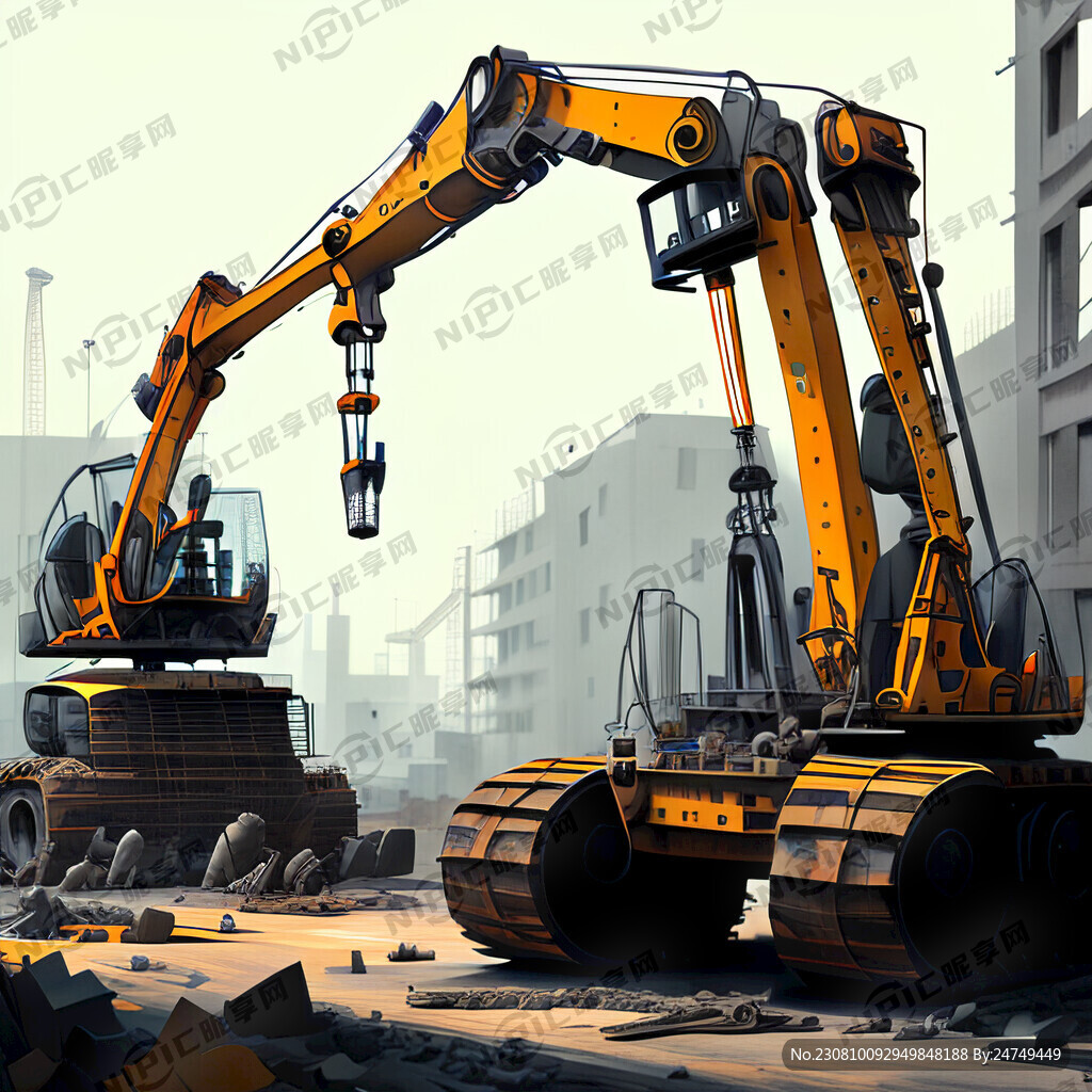 塔吊机械验收现场