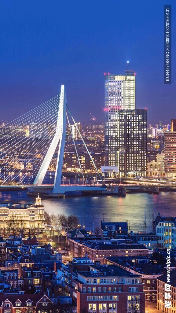 城市建筑物夜景