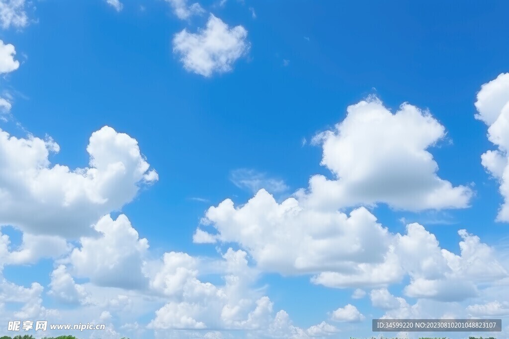 蓝天白云 