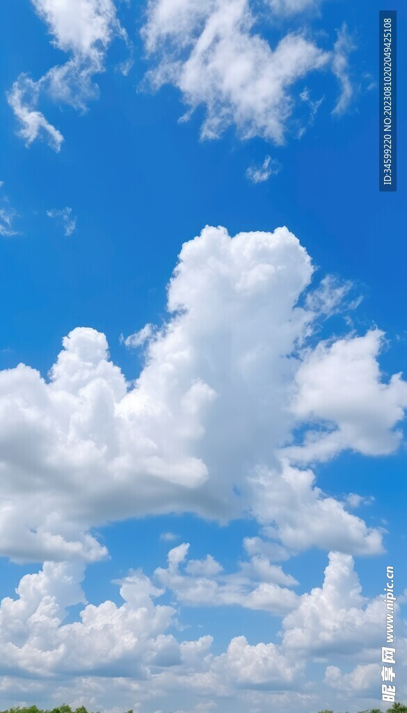 蓝天白云 