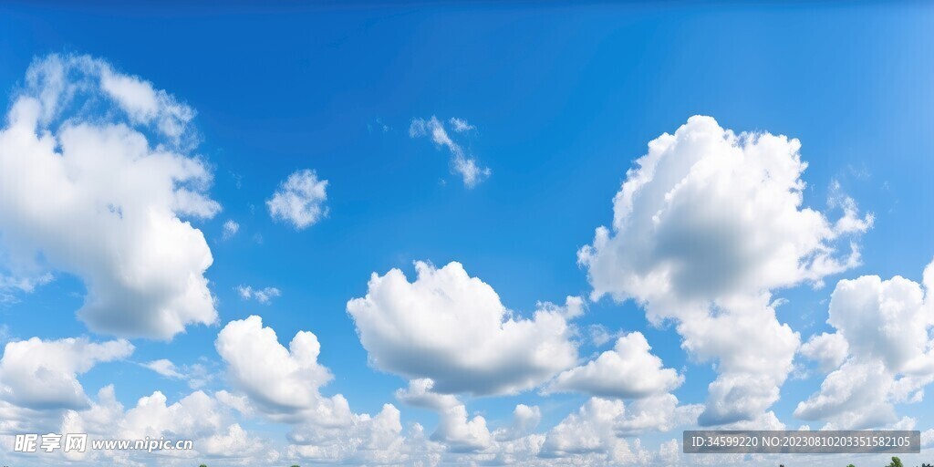蓝天白云 