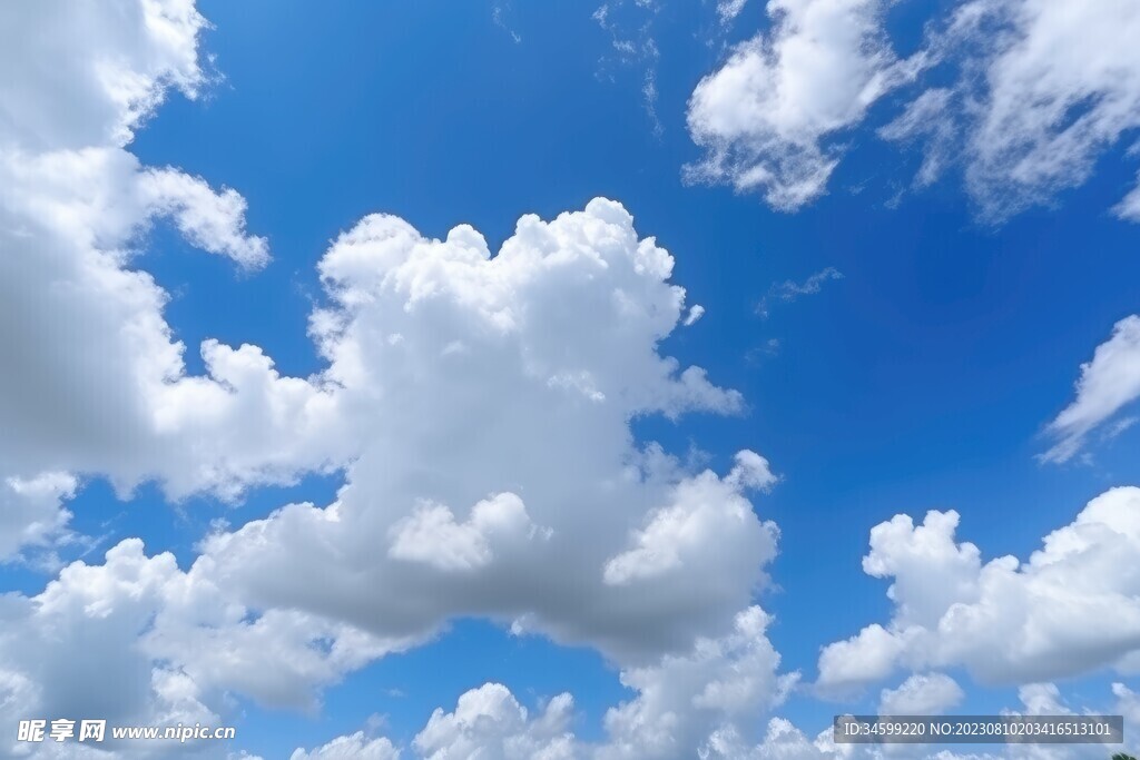 蓝天白云 