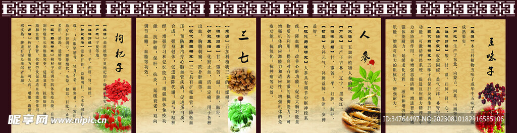 药材简介