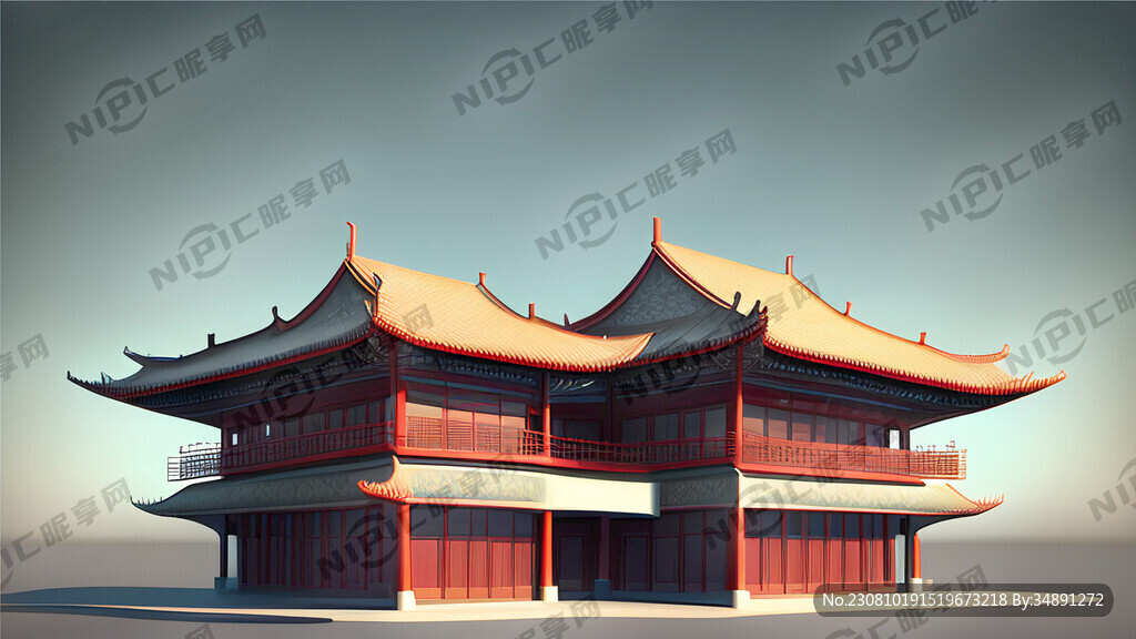 建筑三维空间