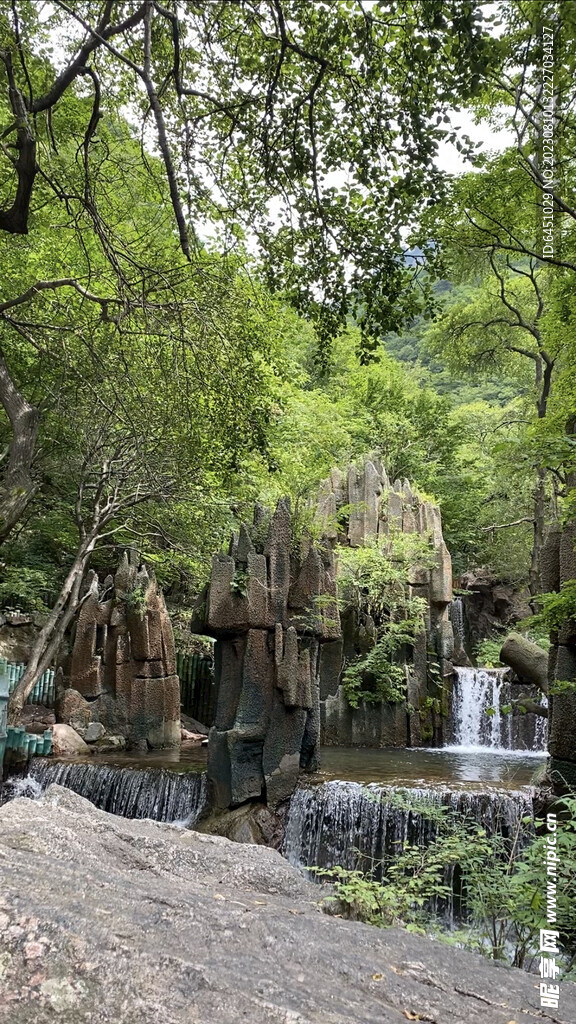 山西介休绵山风景视频