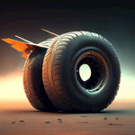 飞机轮胎