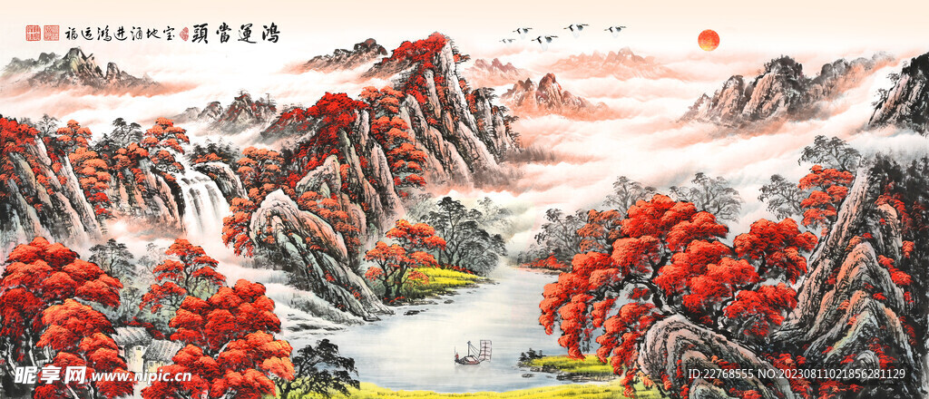 床头装饰画