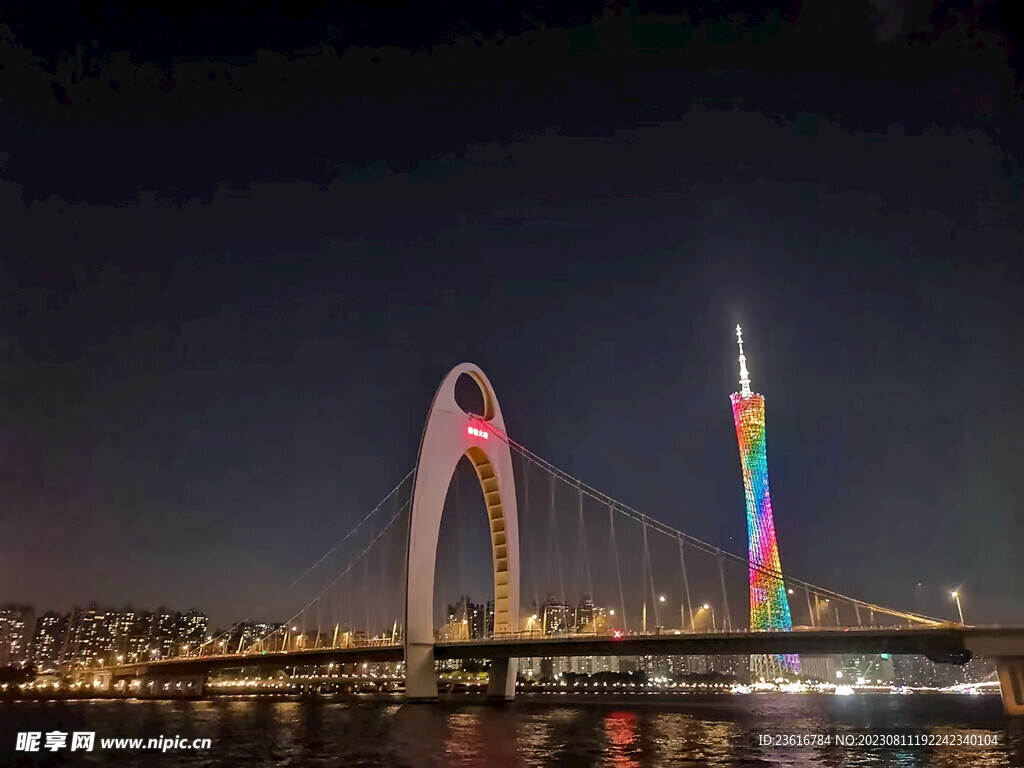 珠江大桥夜景