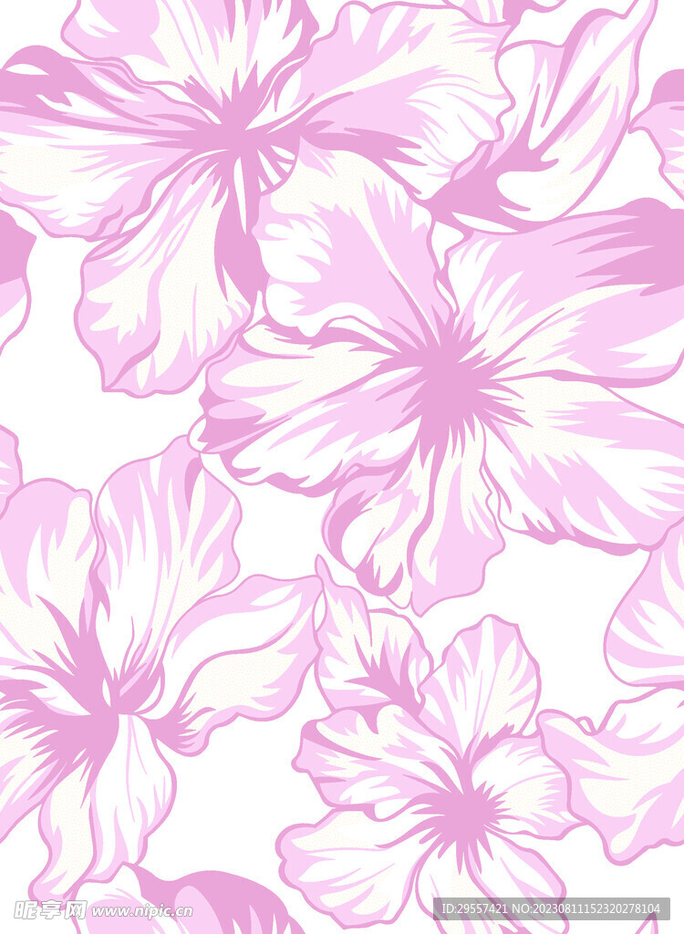 手绘花