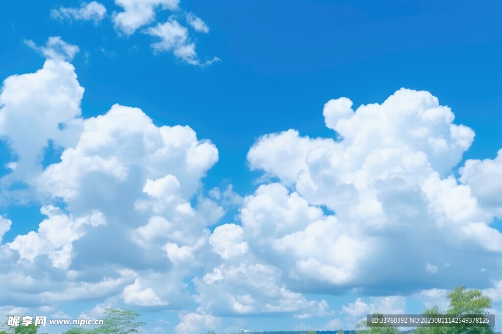 蓝天白云