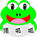 顶呱呱青蛙logo