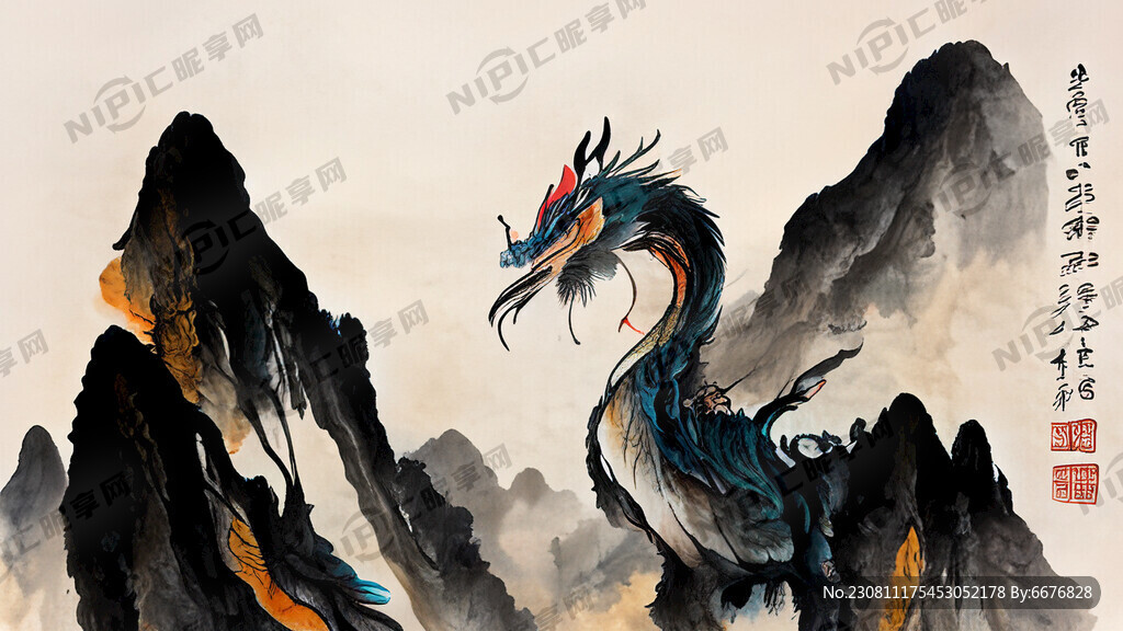 山海经 国潮 异兽