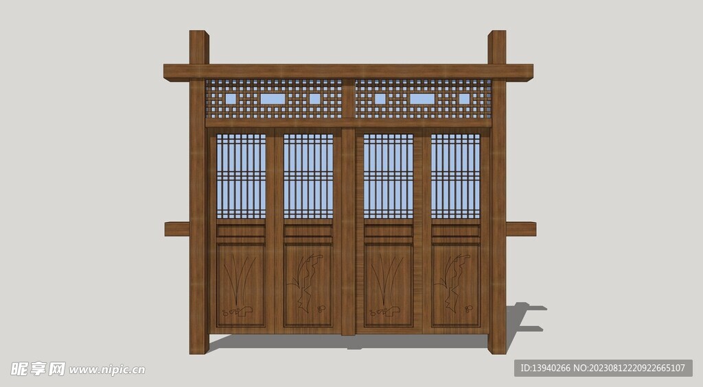 中式木门样式