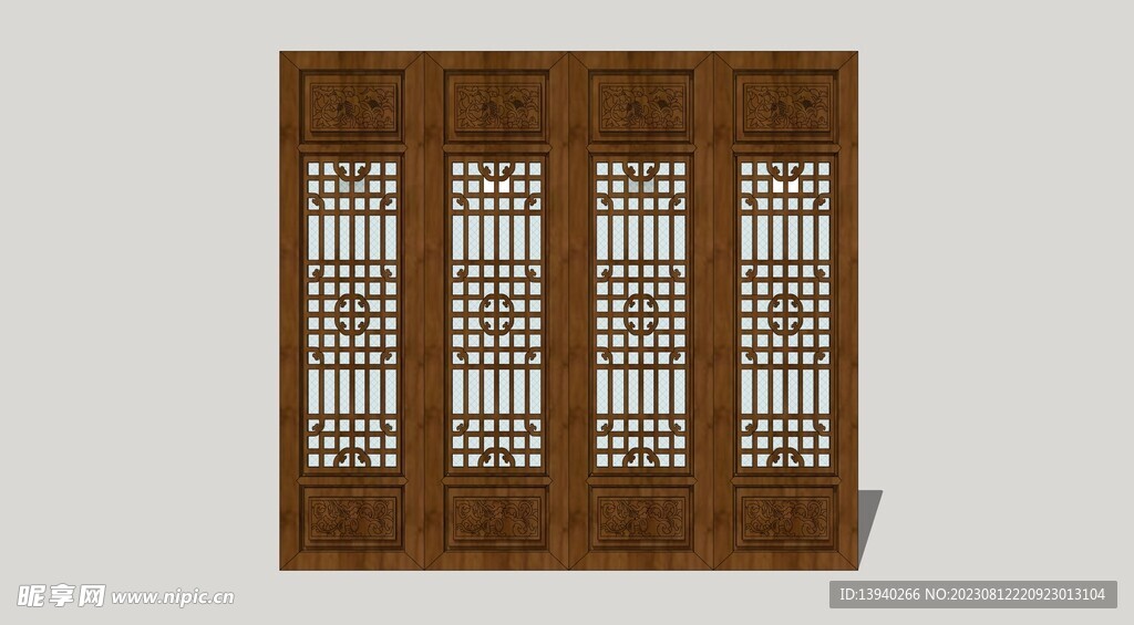 中式木门样式