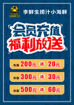 会员充值海报
