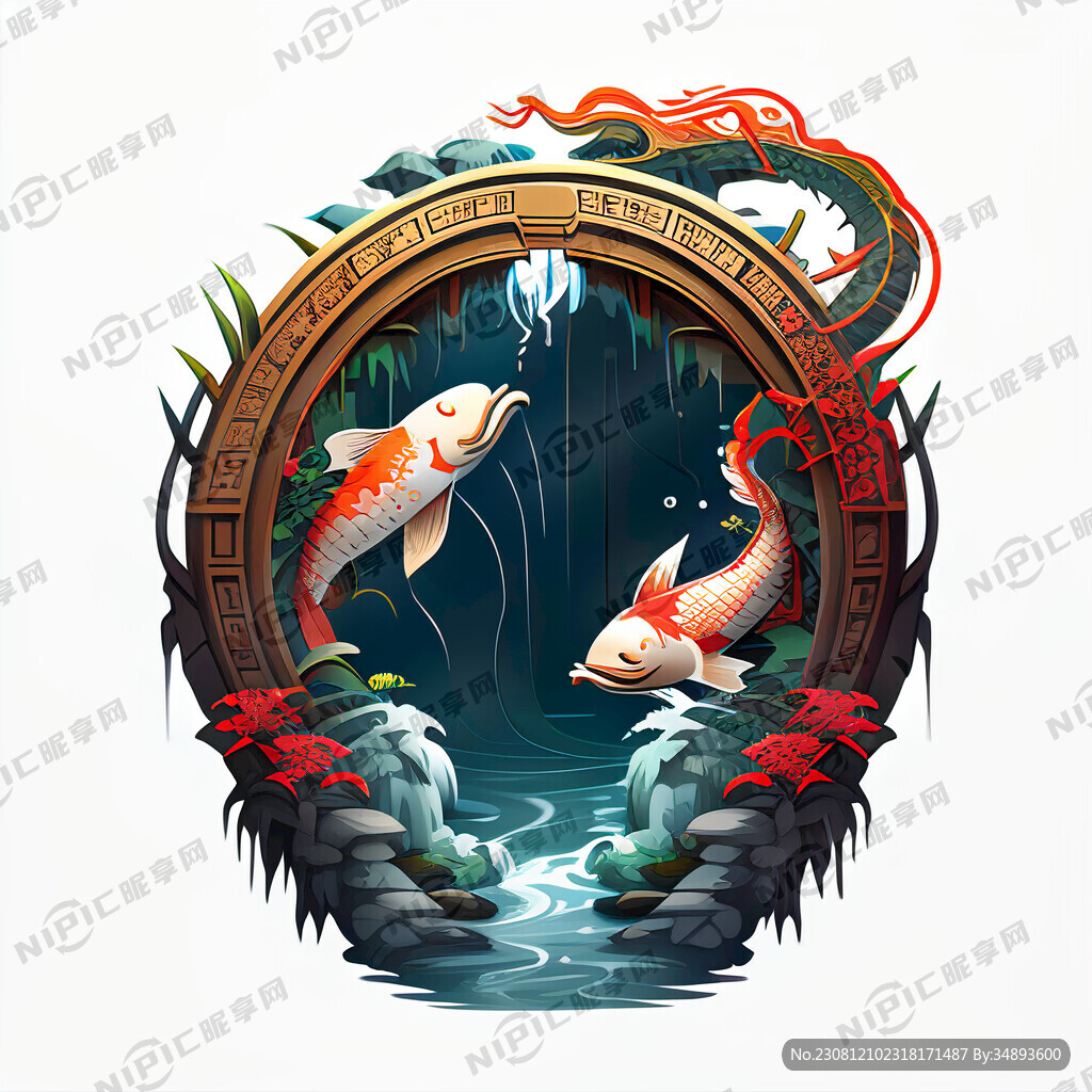 以清澈的溪水里