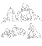 山线稿